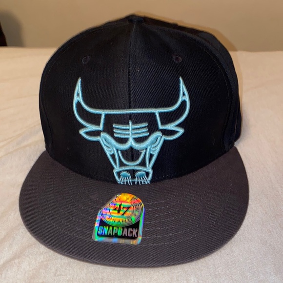 NBA Chicago Bulls SnapBack Hat flat-brim - Picture 1 of 4